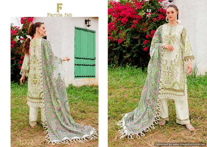 Farida Fab Vol 1 By Arihant Printed Cotton Pakistani Dress Material Wholesale Market In Surat
